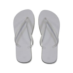 CHINELO BRANCO P/ SUBLIMAÇÃO 45/46 (BORRACHA 90/10)