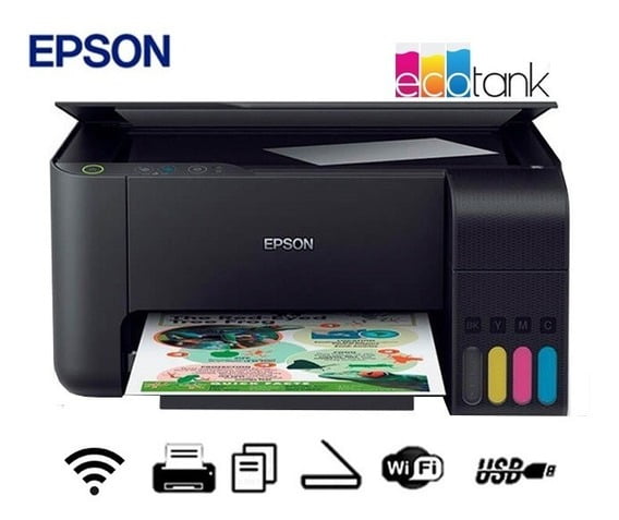 Impressora Epson EcoTank L3250 Multifuncional Wi-Fi Sublimática