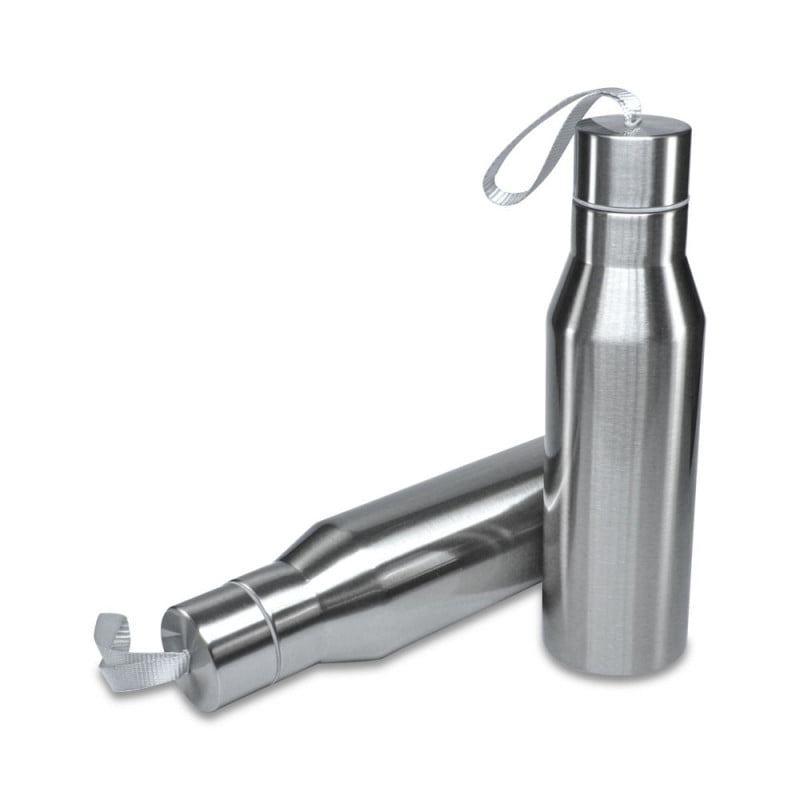 GARRAFA TÉRMICA DE INOX PRATA 750ML SUBLIMATICA 