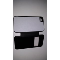 CASE CELULAR COURO PRETO SAMSUNG S4 MINI UN.