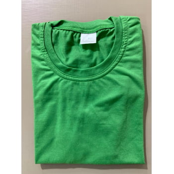 Camiseta verde bandeira - P ao GG3 (100% Poliéster) - Império da Sublimação