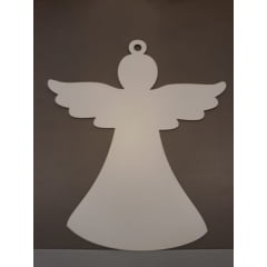 ENFEITE DE PORTA LISO MDF MODELO "ANJO"