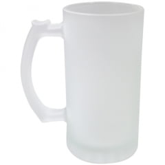 CANECA DE CHOPP DE VIDRO JATEADO 475ml importada classe AAA