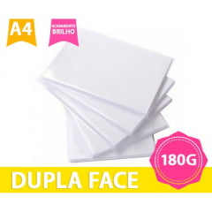 PAPEL FOT. GLOSSY DUPLA FACE A4 180gr. 