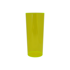 LONG DRINK FIT 250ML AMARELO NEON