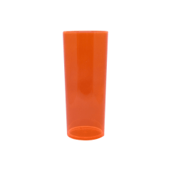 LONG DRINK FIT 250ML LARANJA NEON